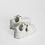 Zapatilla deportiva barefoot bebé blanca BEPPI