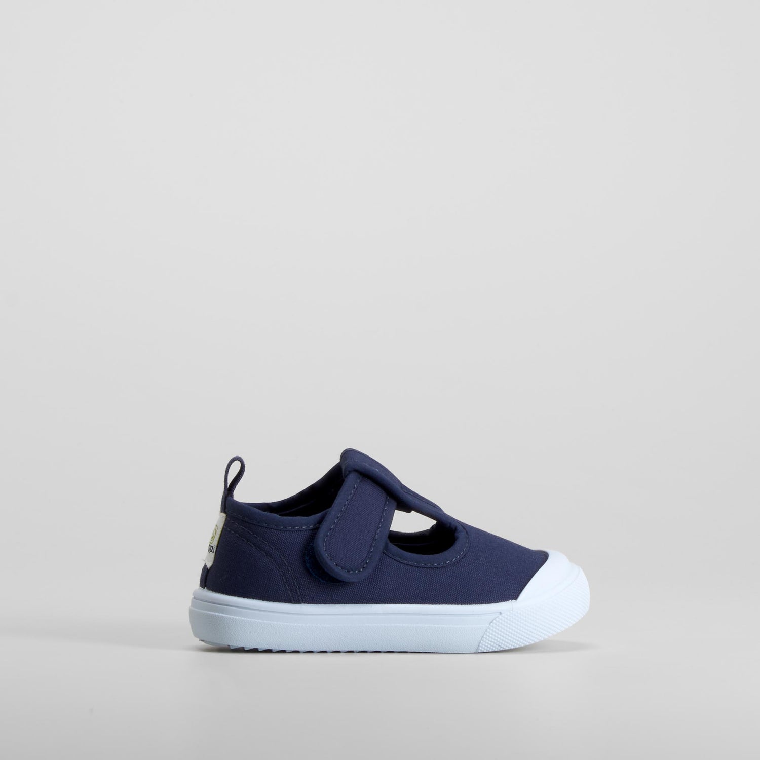 Zapatilla asandaliada lona azul bebé BEPPI