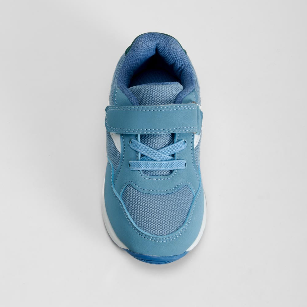 Zapatilla retrorunning azul bebé BACHE