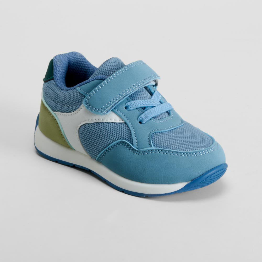 Zapatilla retrorunning azul bebé BACHE