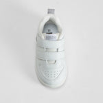 Zapatilla blanca doble velcro bebé BACHE
