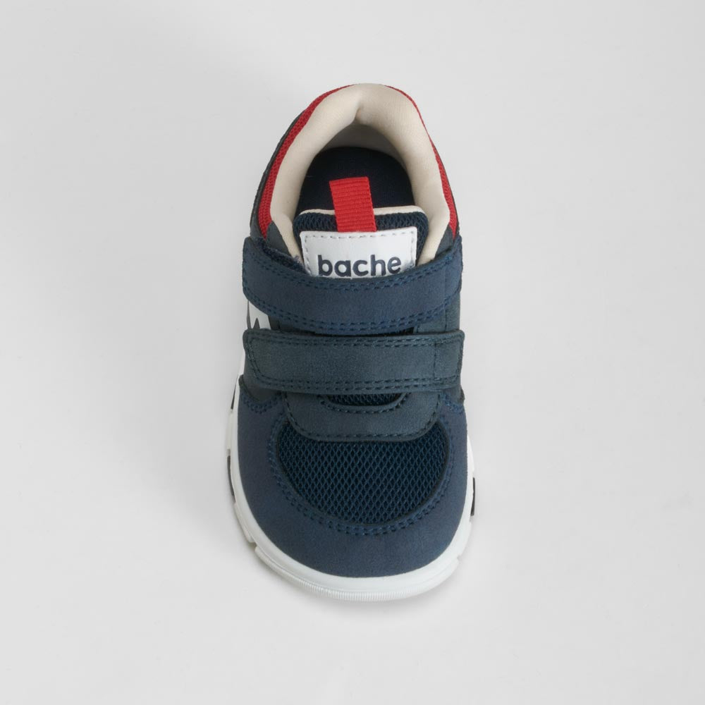 Zapatilla azul deportiva bebé BACHE