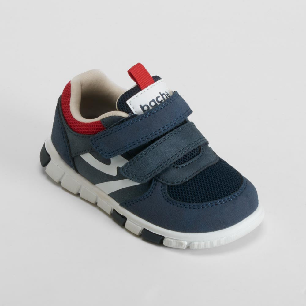 Zapatilla azul deportiva bebé BACHE