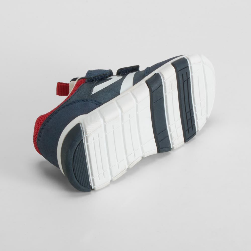 Zapatilla azul deportiva bebé BACHE