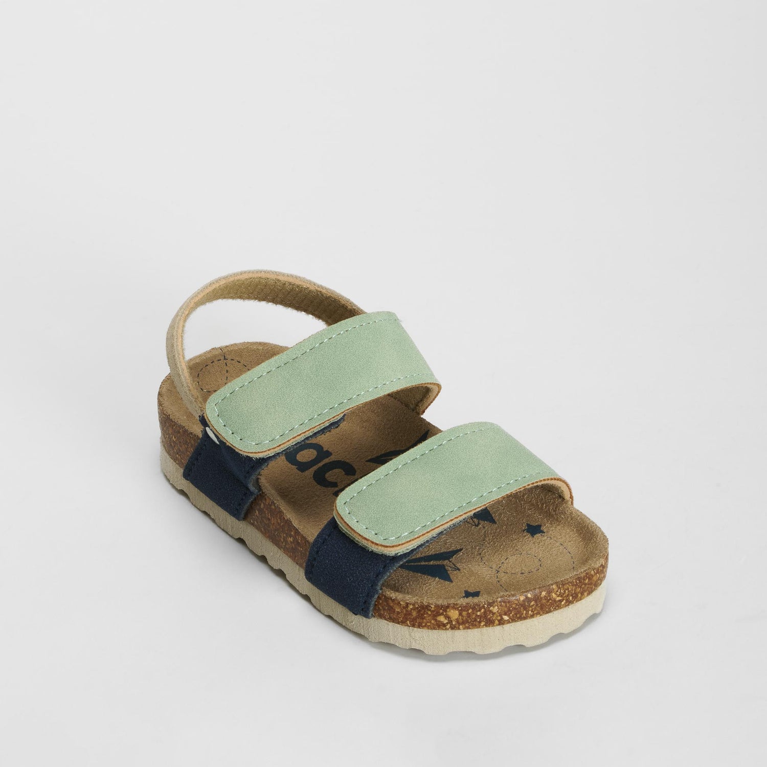 Sandalia bio tiras bebé multicolor BACHE