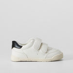 Zapatilla blanca barefoot velcro bebé COMFEET