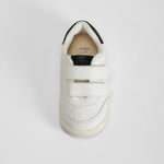 Zapatilla blanca barefoot velcro bebé COMFEET