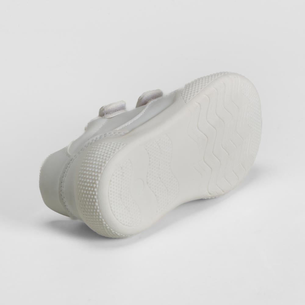 Zapatilla blanca velcro bebé COMFEET BABY