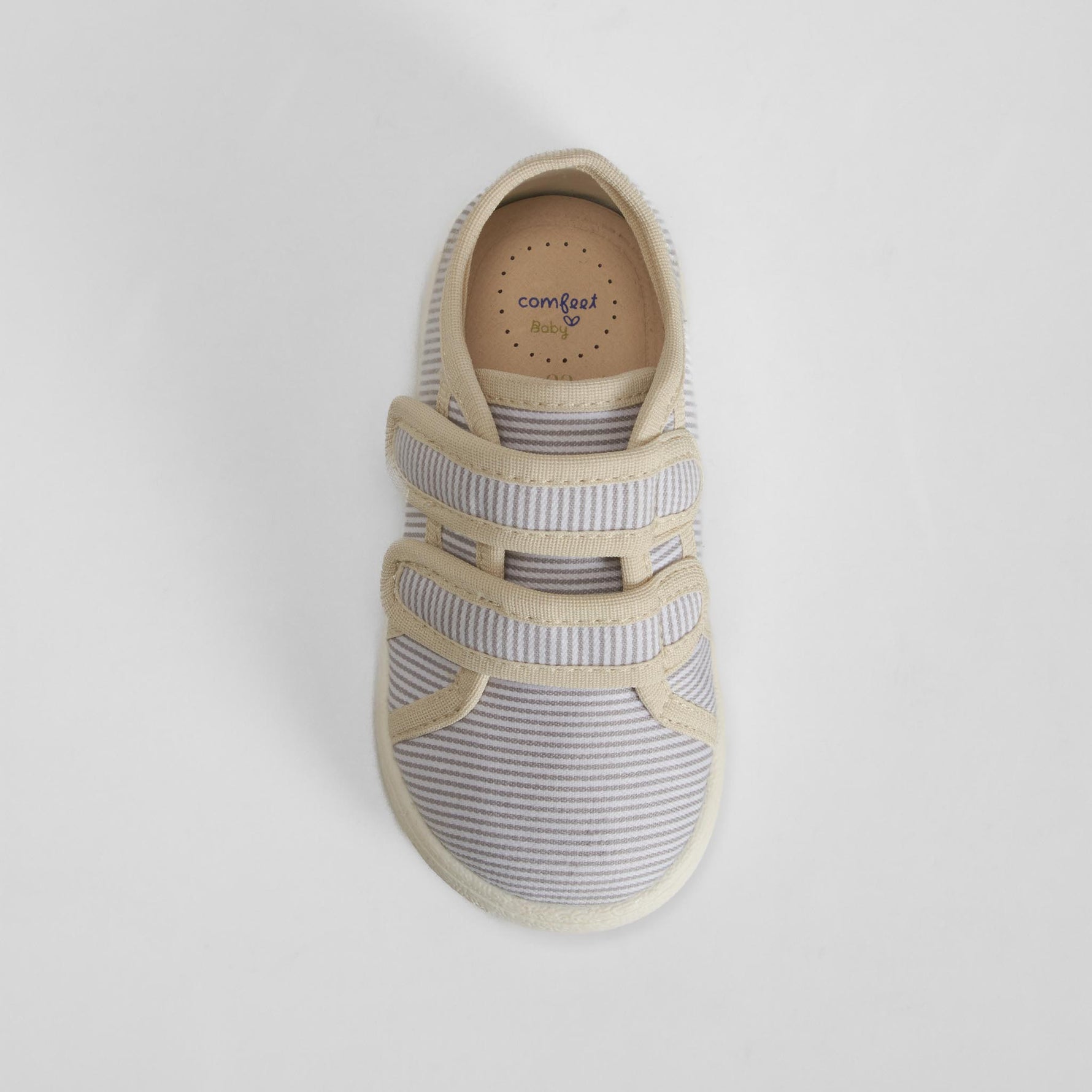 Zapatilla lona rayas bebé multicolor COMFEET BABY