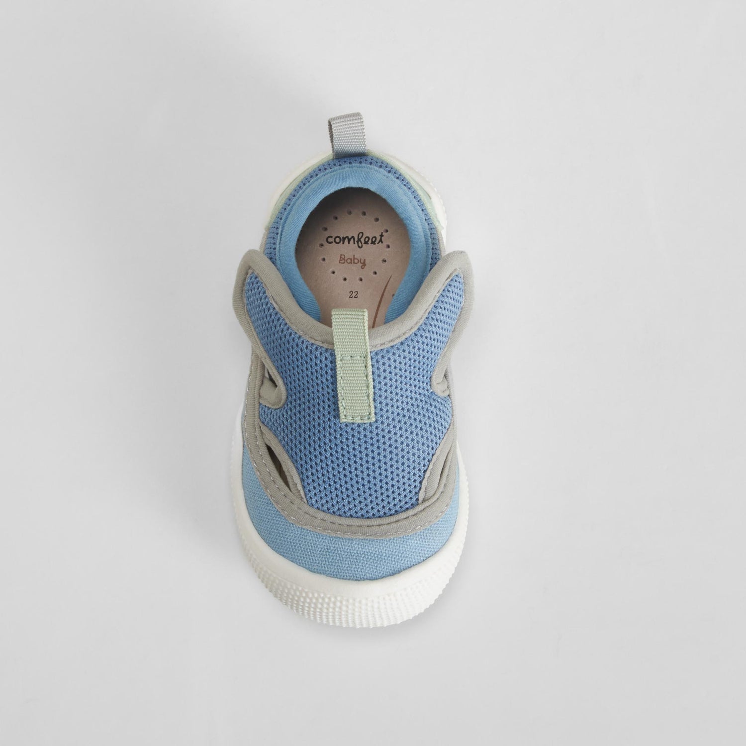 Sandalia velcro bebé azul COMFEET BABY