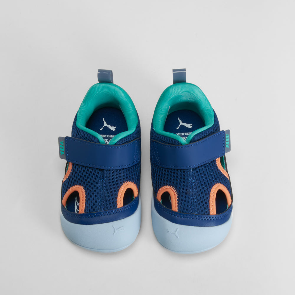 Zapatilla Kitten Summer barefoot bebé azul PUMA