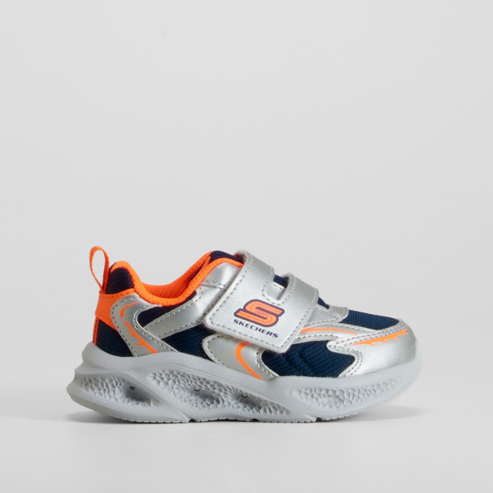 Zapatilla de luces Meteor multicolor bebé SKECHERS