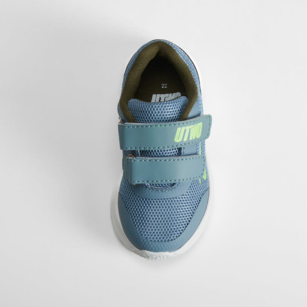 Deportiva verde velcro bebé UTWO