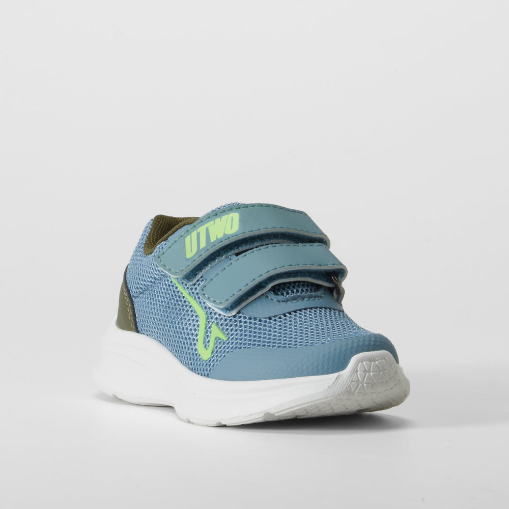 Deportiva verde velcro bebé UTWO
