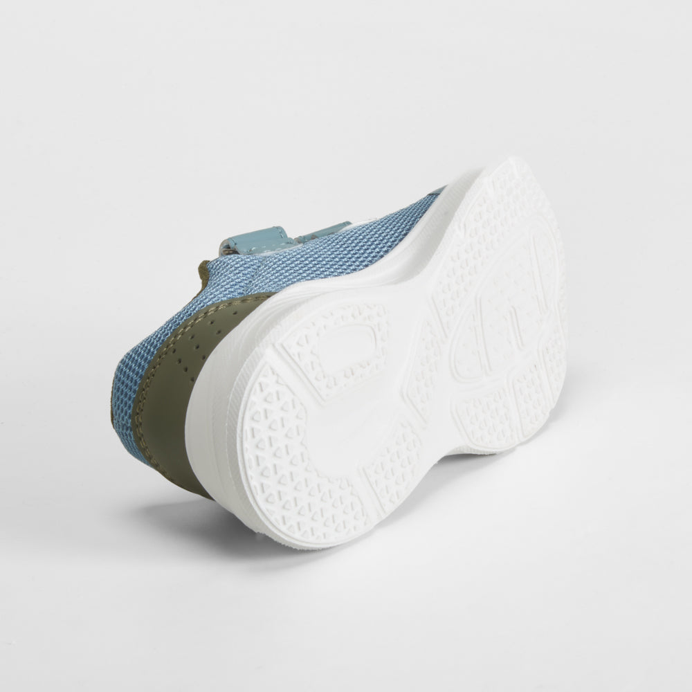 Deportiva verde velcro bebé UTWO