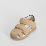 Sandalia cierre ajustable bebé beige BACHE