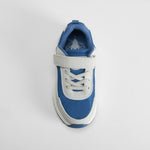 Deportiva infantil azul y gris SEVEN FIVE