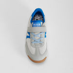 Zapatilla deportiva velcro gris SEVEN FIVE