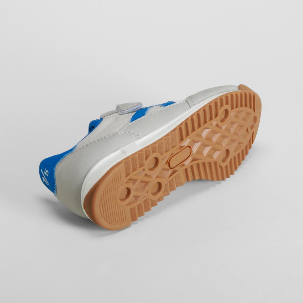 Zapatilla deportiva velcro gris SEVEN FIVE