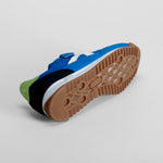 Zapatilla retrorunning velcro azul SEVEN FIVE
