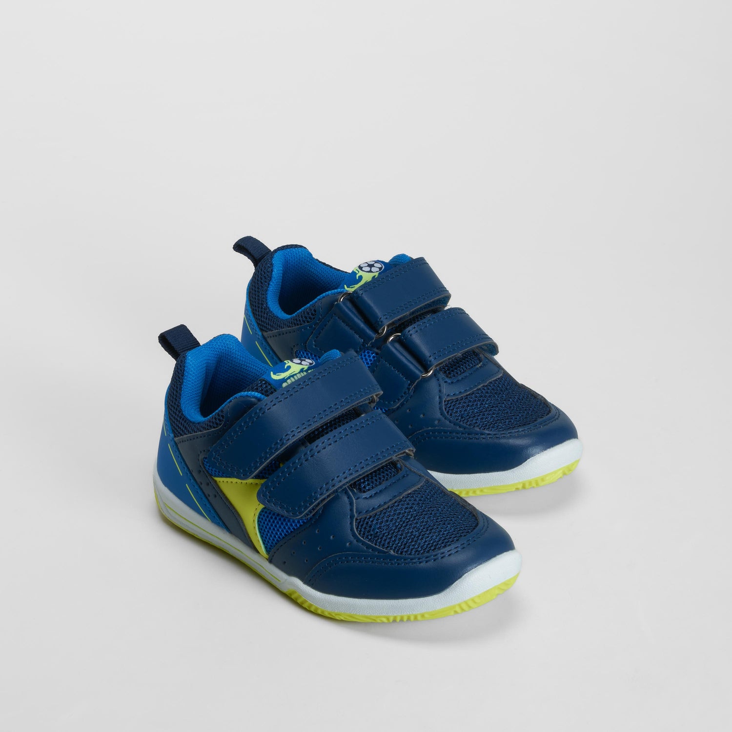 Zapatilla deportiva cierre velcro azul SEVEN FIVE
