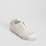 Zapatilla lona puntera blanca SEVEN FIVE