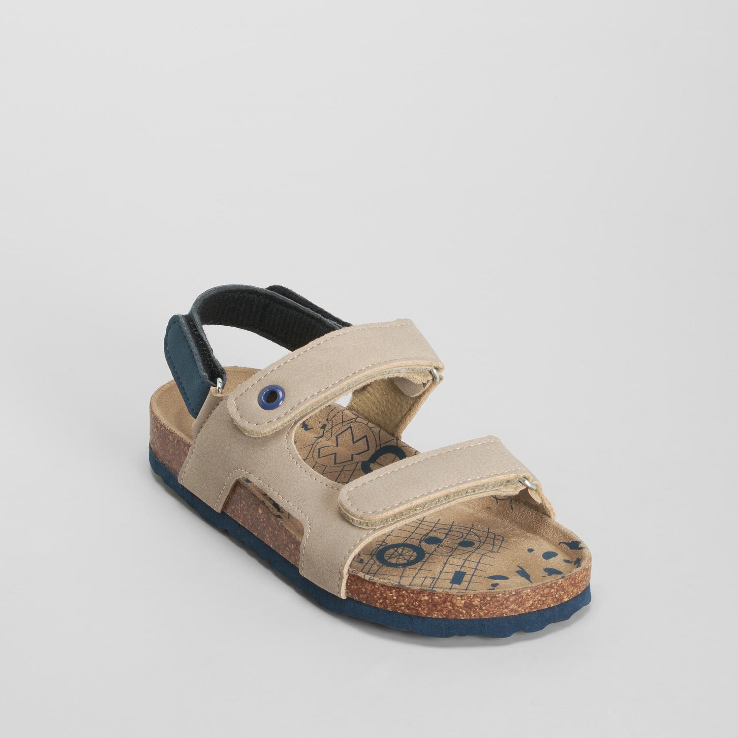 Sandalia bio beige SEVEN FIVE