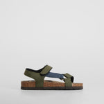 Sandalia bio confort verde SEVEN FIVE