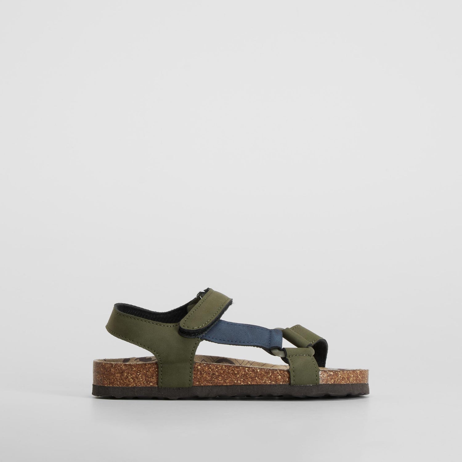 Sandalia bio confort verde SEVEN FIVE