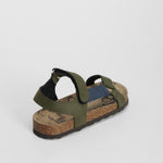 Sandalia bio confort verde SEVEN FIVE