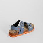 Sandalia bio hebillas azul SEVEN FIVE
