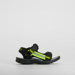 Sandalia californiana ajustable negra SEVEN FIVE