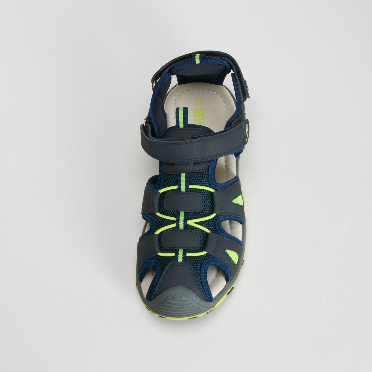 Sandalia deportiva aventura azul SEVEN FIVE