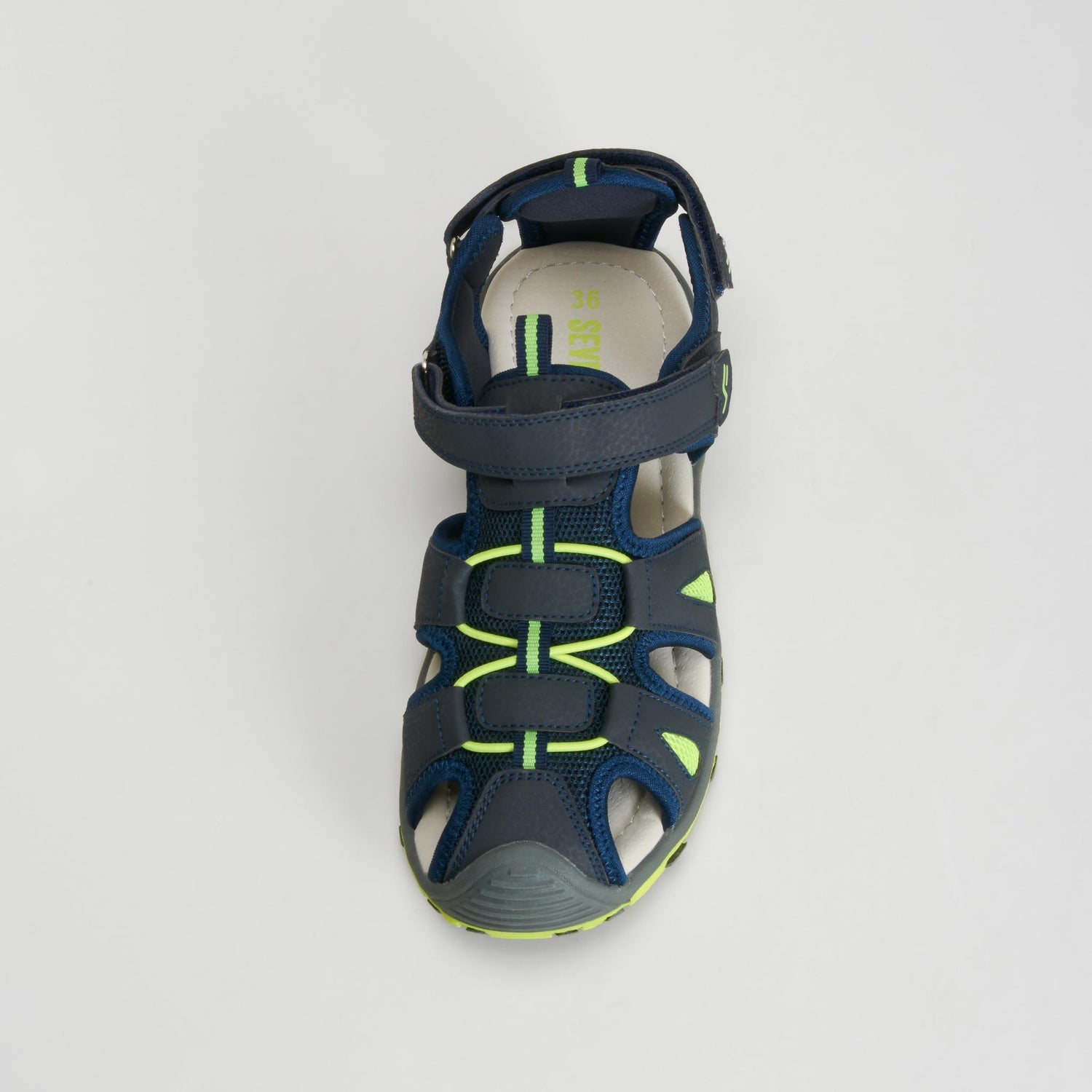 Sandalia deportiva aventura azul SEVEN FIVE
