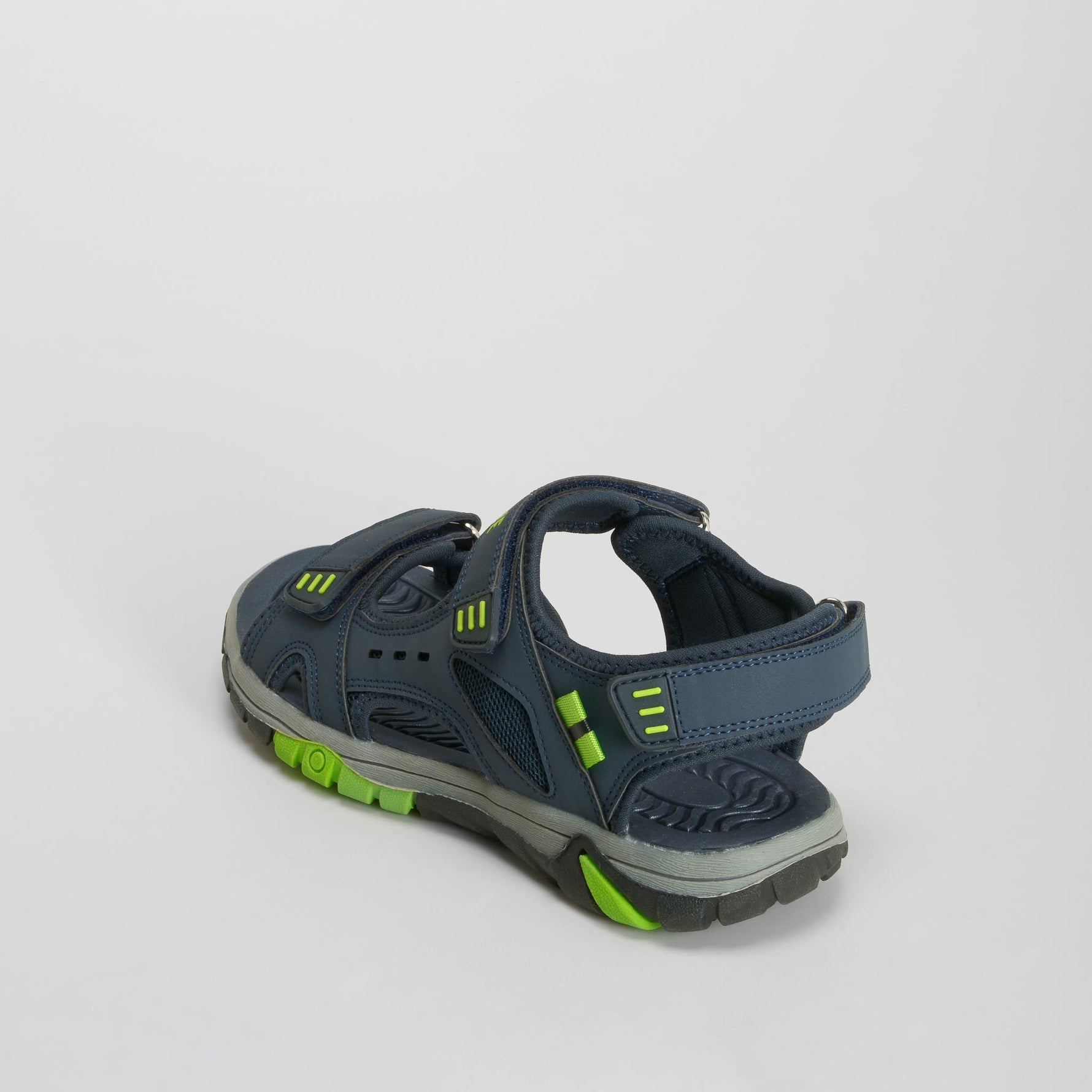 Sandalia deportiva tira ajustable azul SEVEN FIVE