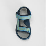 Sandalia californiana ajustable azul SEVEN FIVE