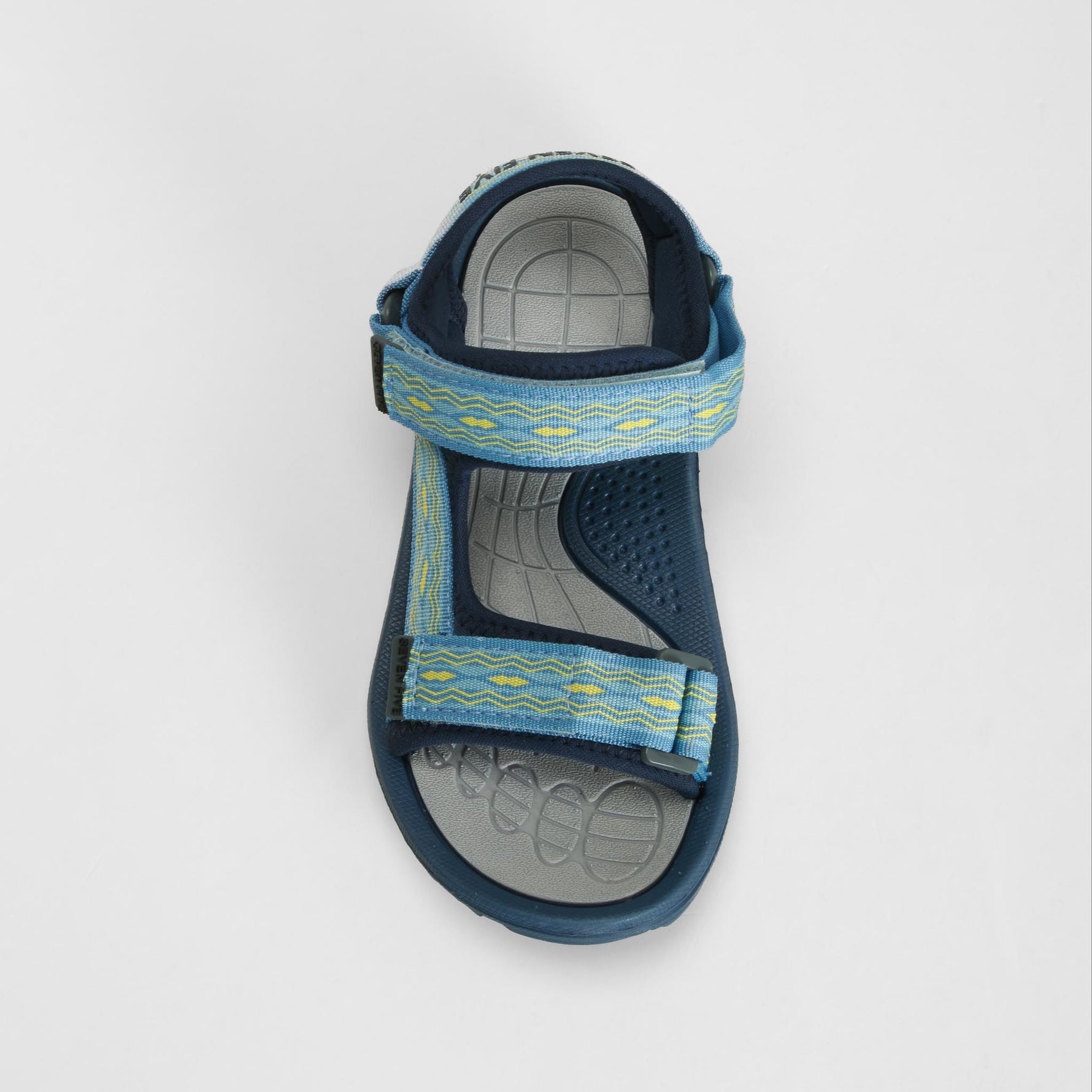 Sandalia californiana ajustable azul SEVEN FIVE