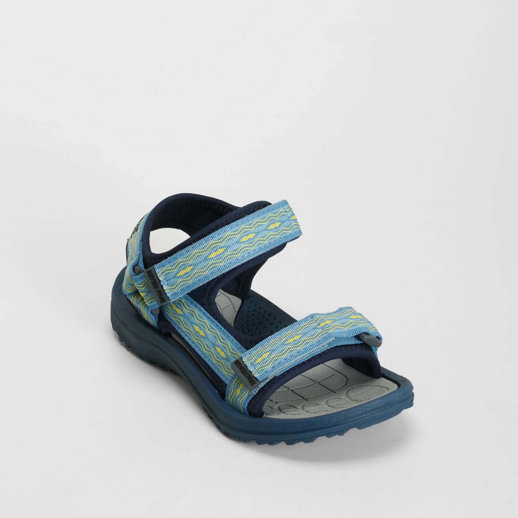 Sandalia californiana ajustable azul SEVEN FIVE