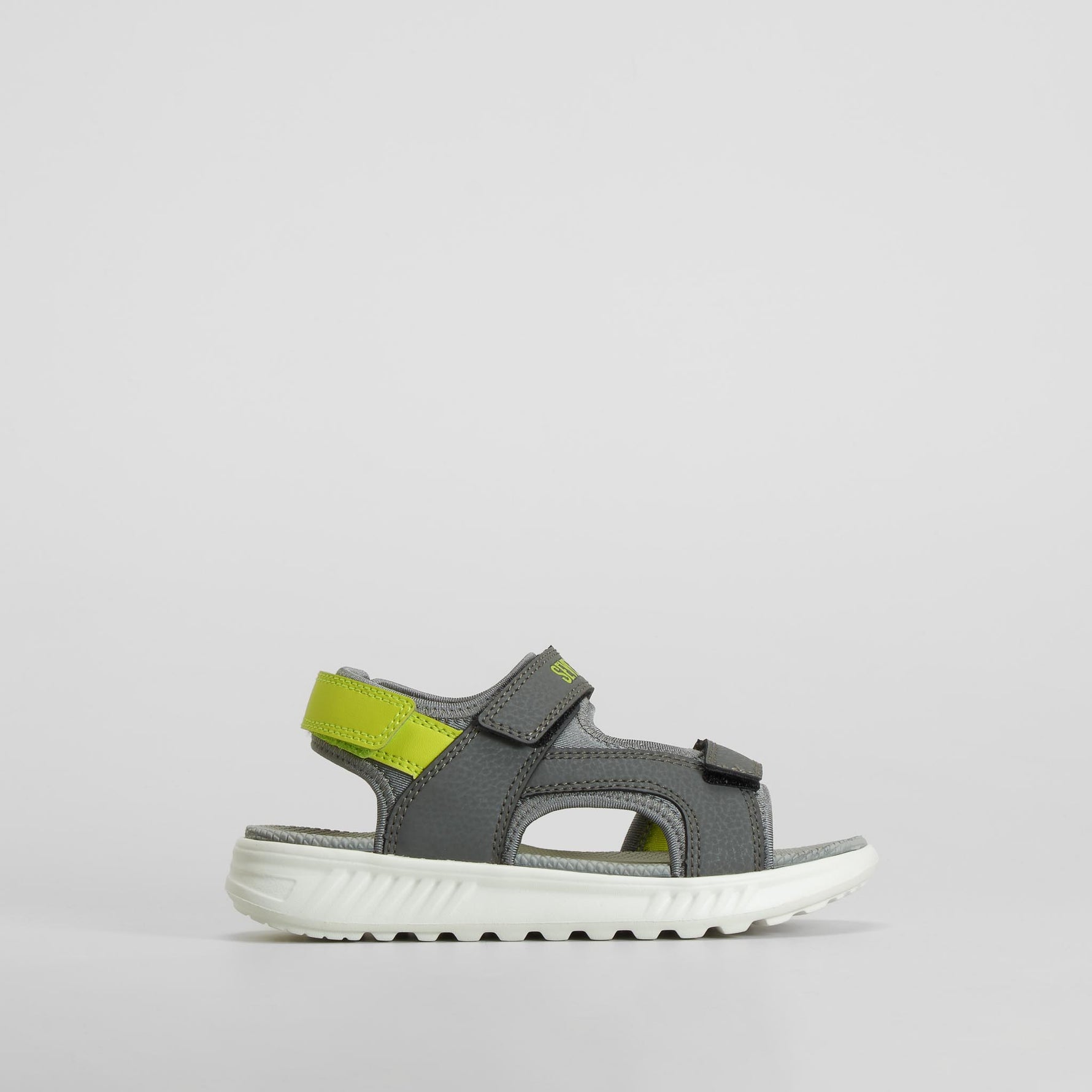 Sandalia deportiva abierta gris SEVEN FIVE