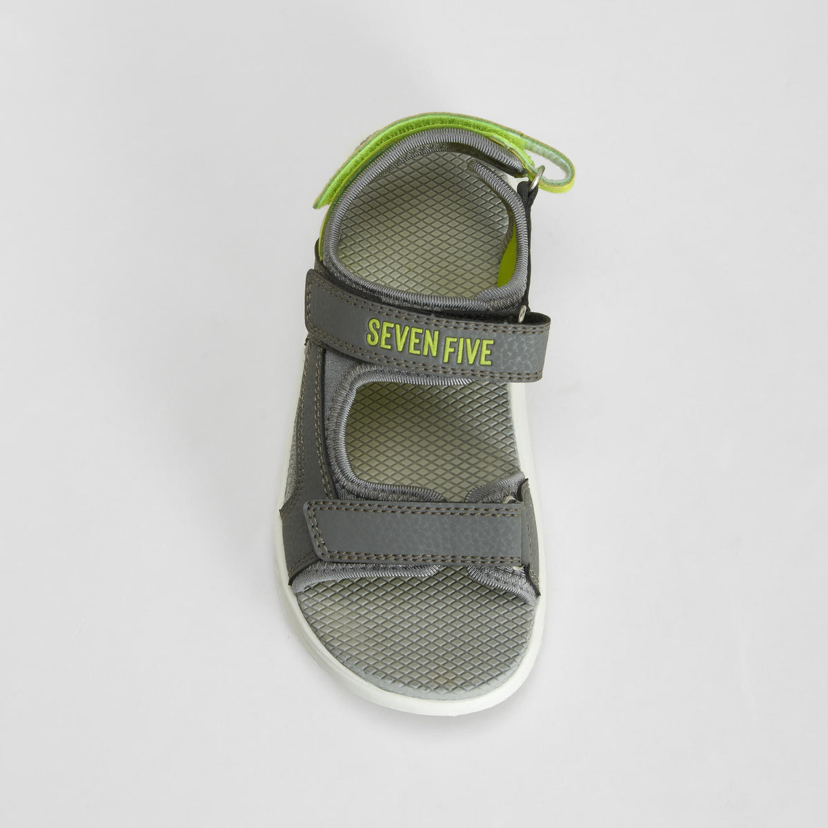 Sandalia deportiva abierta gris SEVEN FIVE