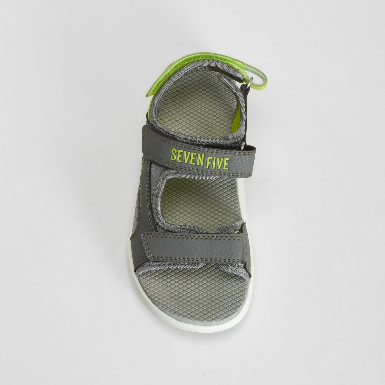Sandalia deportiva abierta gris SEVEN FIVE