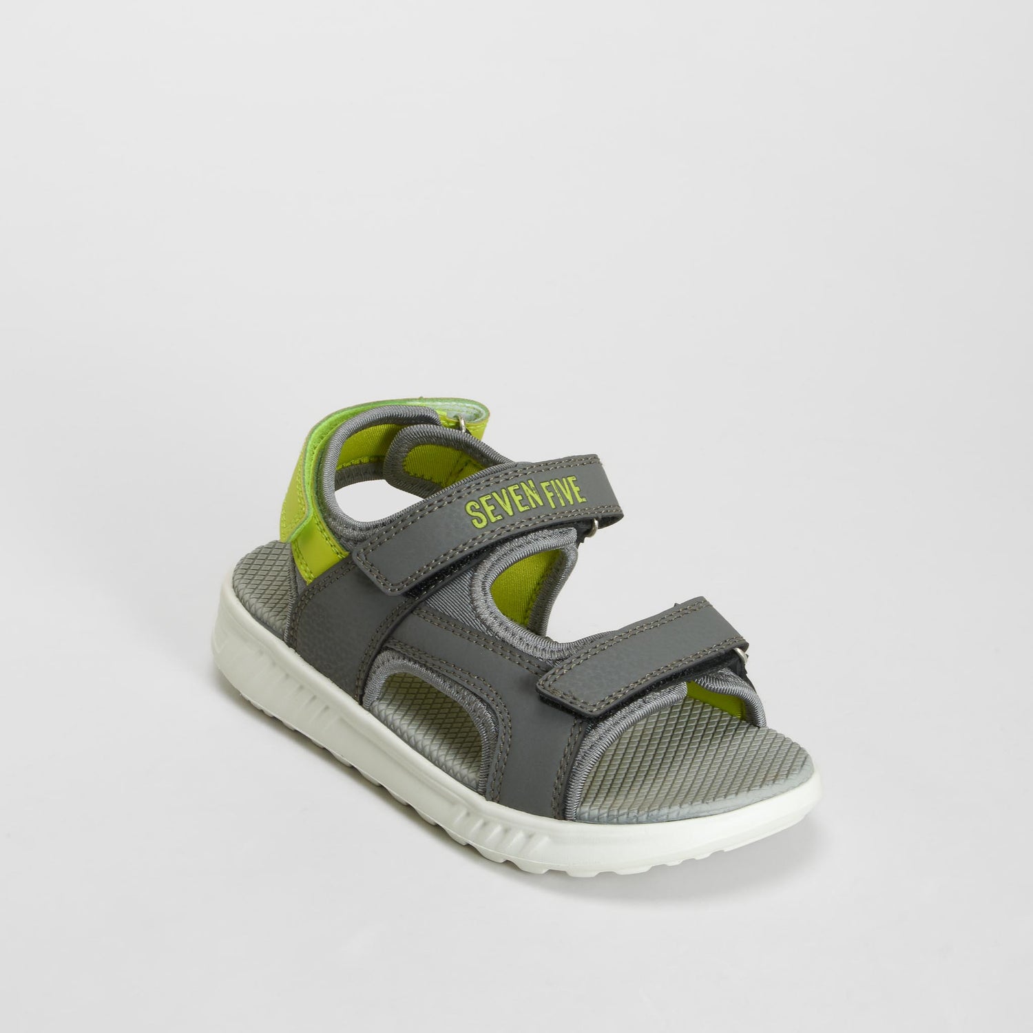 Sandalia deportiva abierta gris SEVEN FIVE