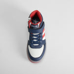 Deportiva luces alta casual azul marino SEVEN FIVE