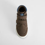 Botín marrón doble velcro SEVEN FIVE
