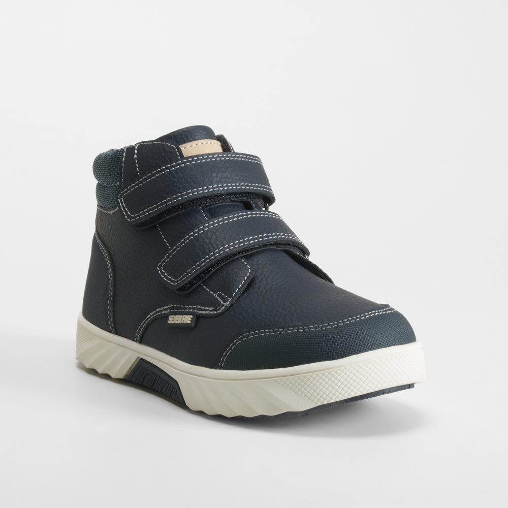 Bota azul con cierre de velcro SEVEN FIVE