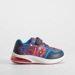 Deportiva de luces rojo y azul marino SPIDERMAN