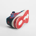 Deportiva de luces rojo y azul marino SPIDERMAN