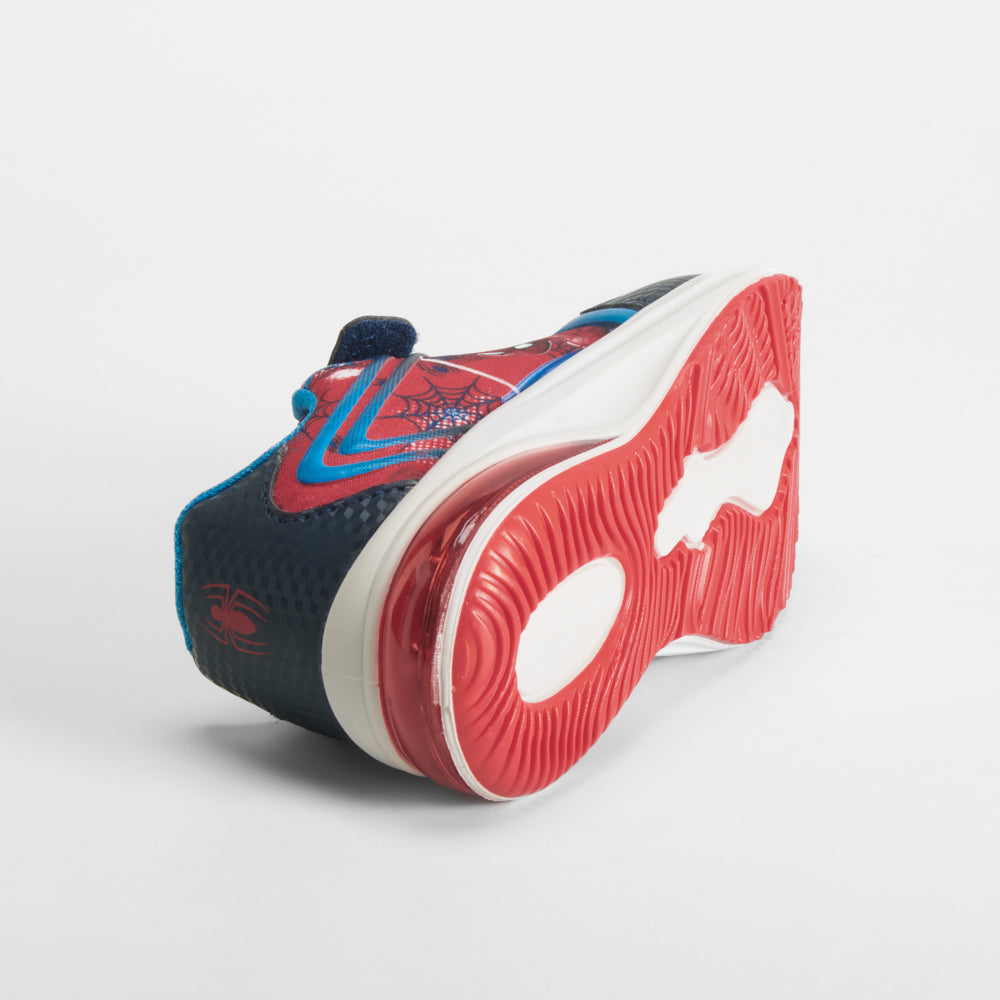 Deportiva de luces rojo y azul marino SPIDERMAN