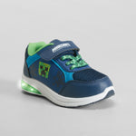 Deportiva azul con detalles verdes MINECRAFT