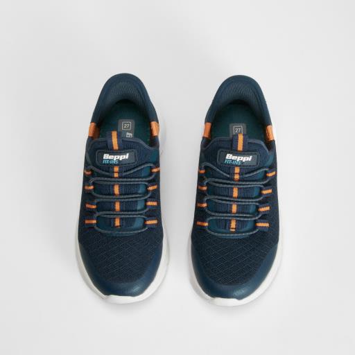 Zapatilla deportiva ligera azul BEPPI